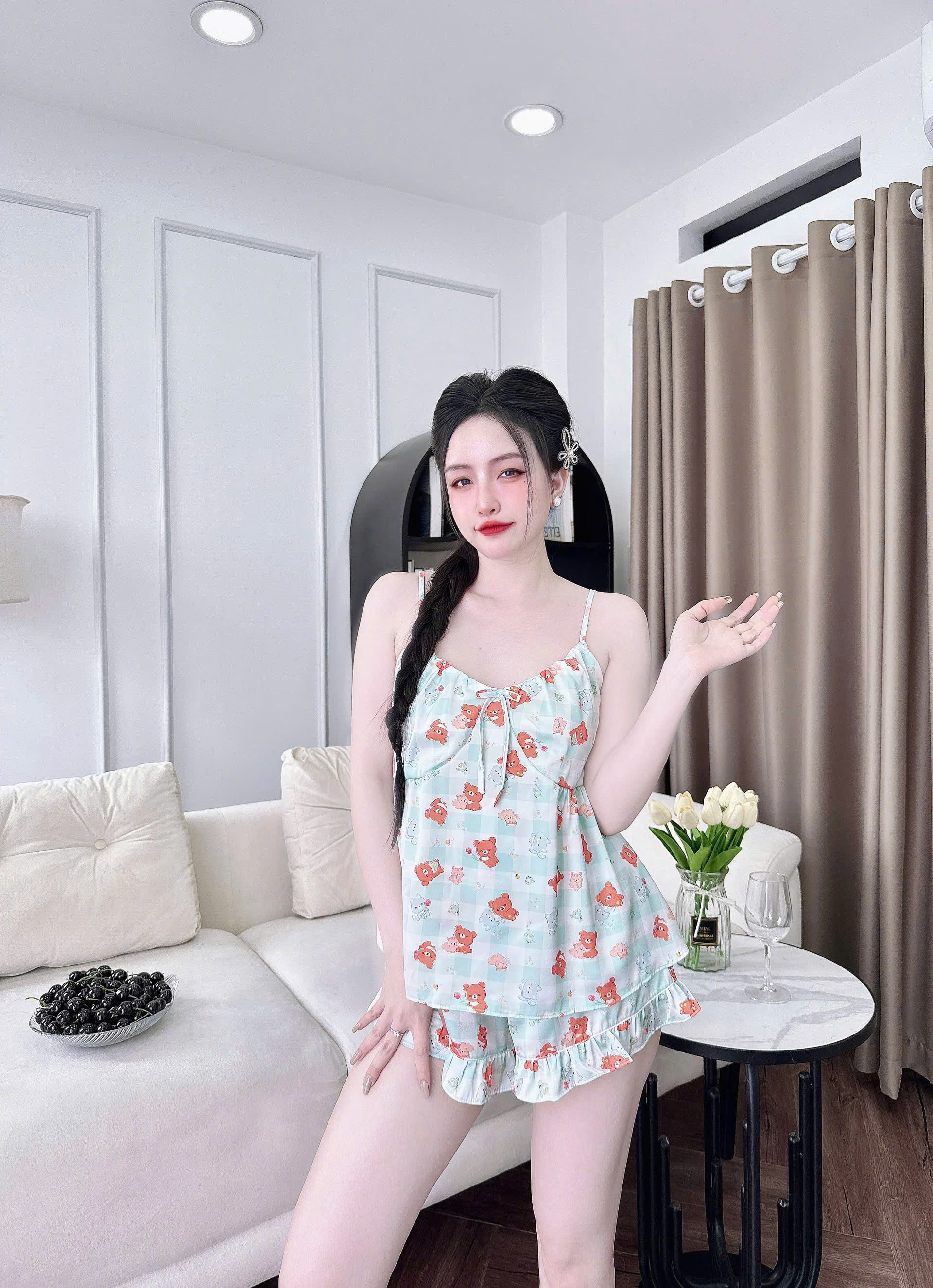 Bộ đồ ngủ SOJUN gợi cảm