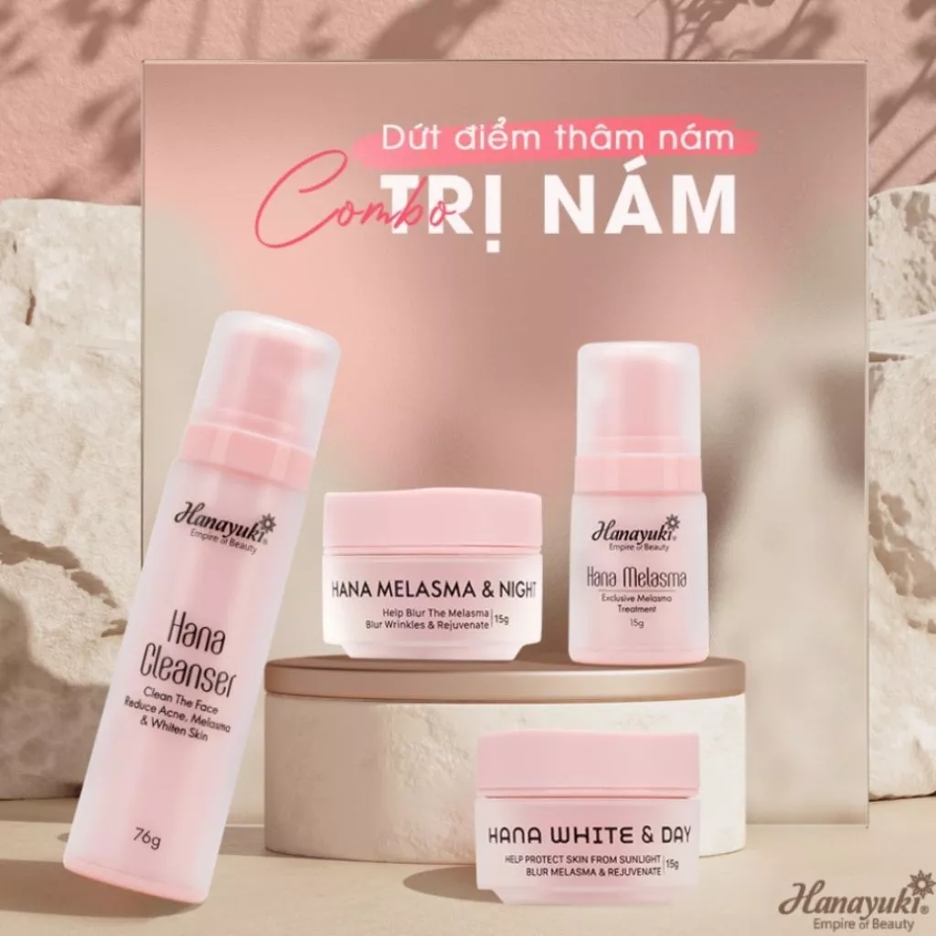 Mô tả Sữa rửa mặt Hana Cleanser Không Bọt Cấp Ẩm Dịu Nhẹ Giúp Da Sạch Thoáng Hanayuki Chính Hãng - 7