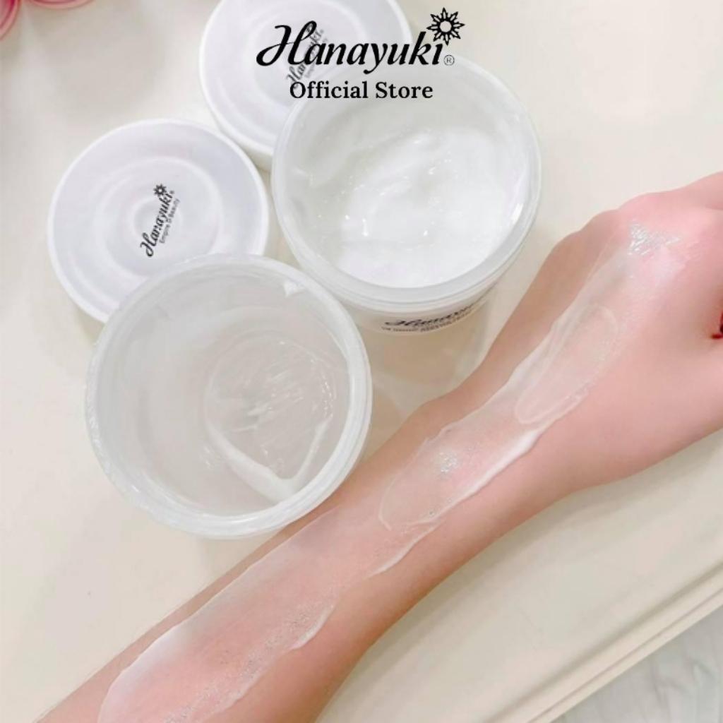 Mô tả Kem Body Trắng Da Dưỡng Da Dưỡng Ẩm, Kem Dưỡng Trắng Da Yogurt Body Cream Hanayuki Chính Hãng 110g - 4