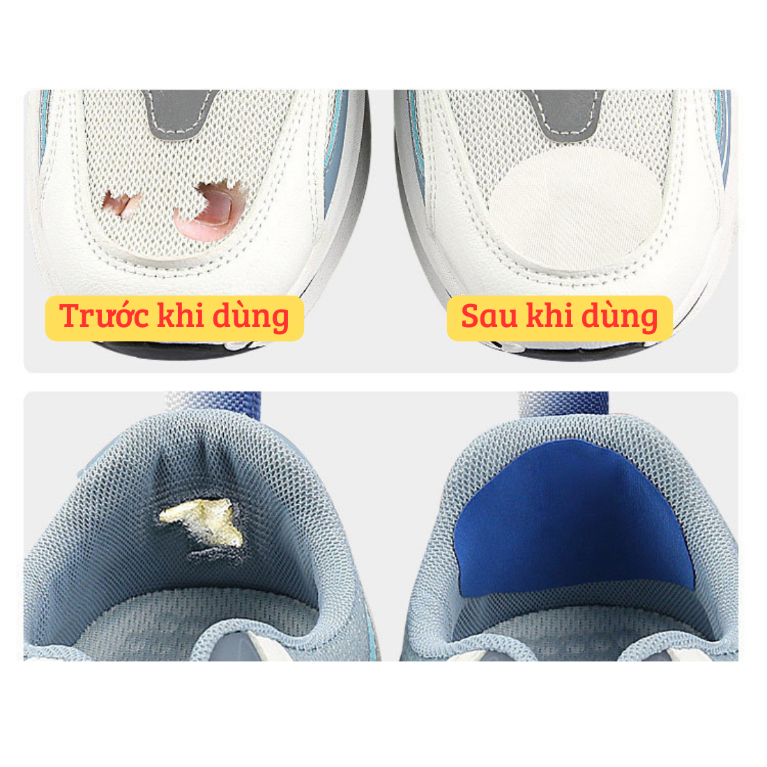 Miếng dán sửa chữa giày thể thao, giày cầu lông, giày vải. Giải pháp ...