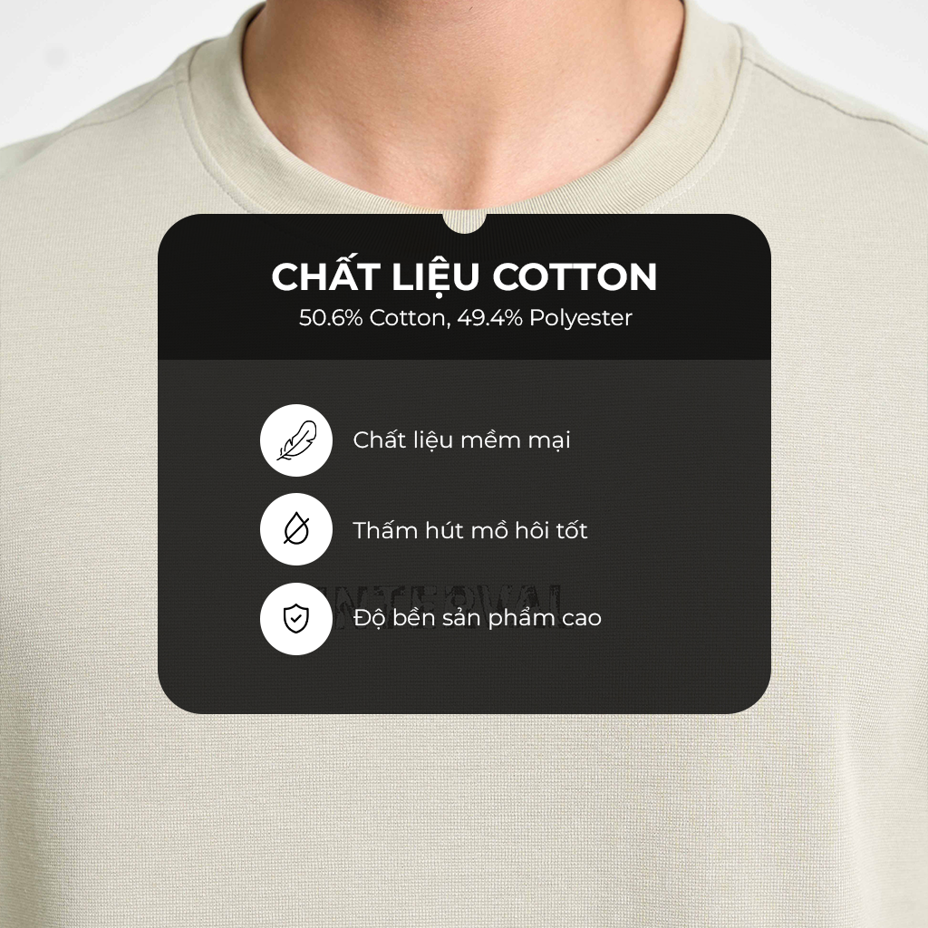 Mô tả Áo Phông Nam KRIK Form Regular In Cao Thành Sần Thiết Kế Độc Đáo Giữ Form Đẹp Tôn Dáng AP1367 - 1