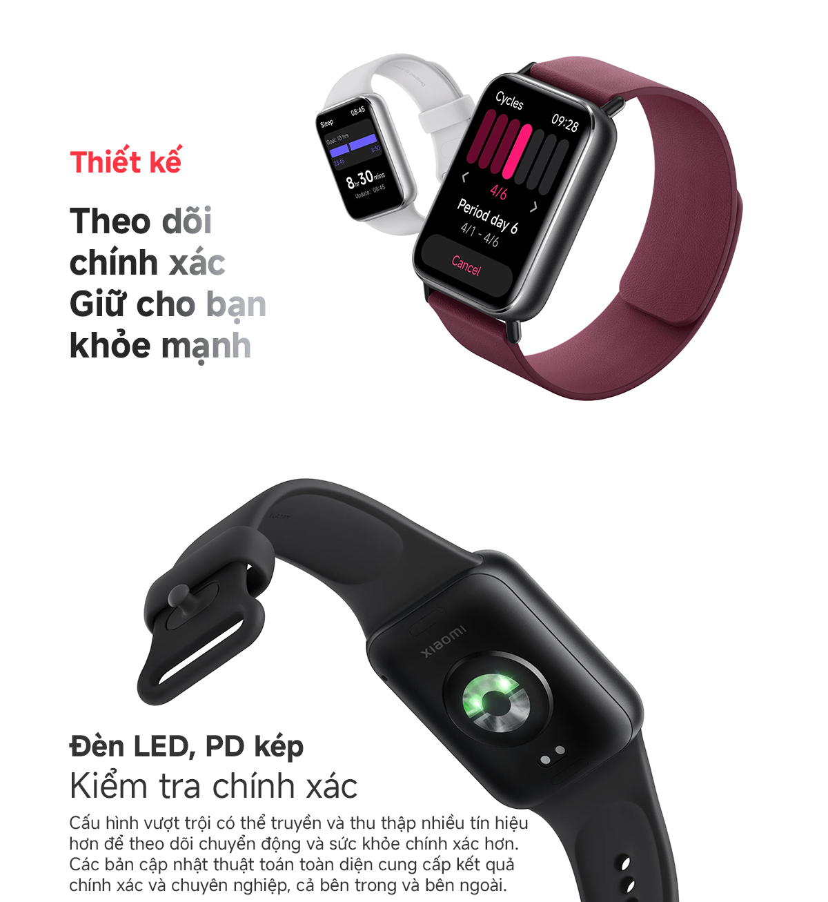 Xiaomi Miband 9 Pro Interface