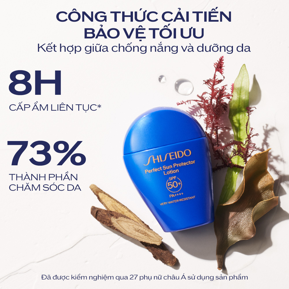 Công dụng sữa chống nắng Shiseido GSC