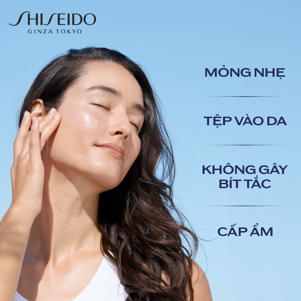 Hướng dẫn sử dụng sữa chống nắng Shiseido GSC