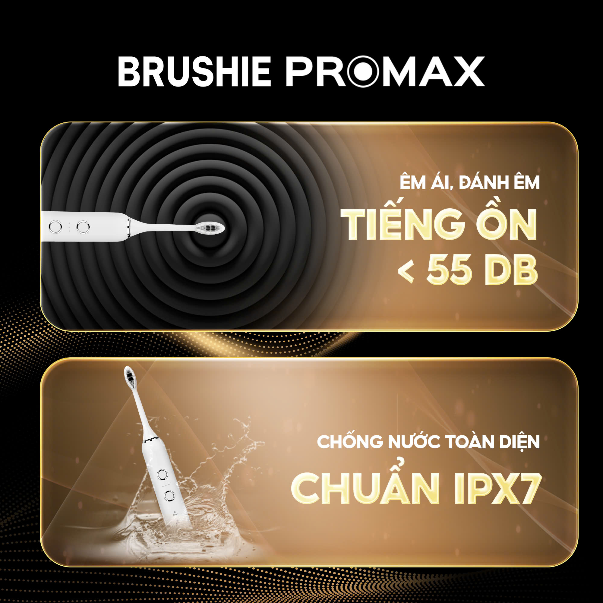 Các chế độ Brushie Promax