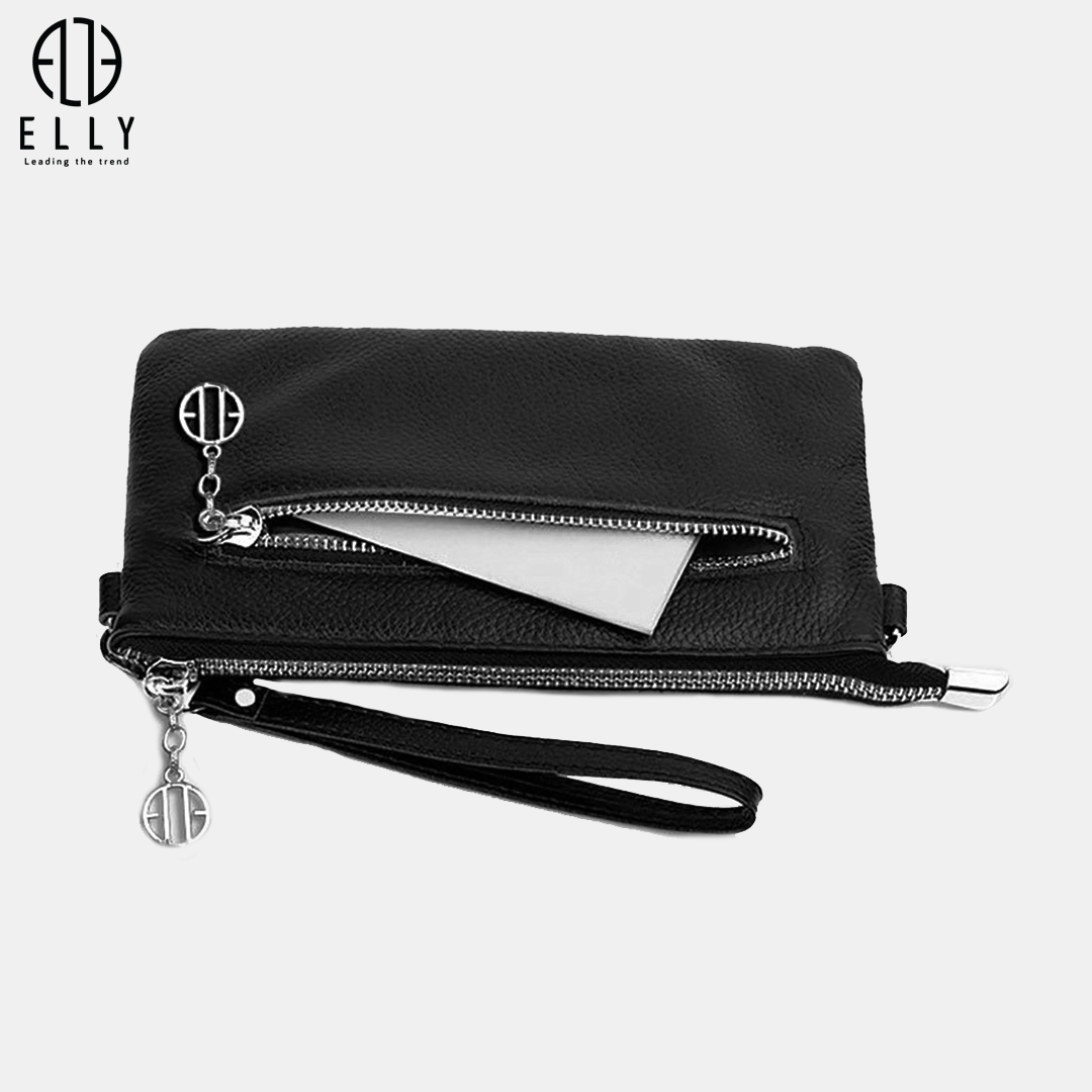 Ngăn nhỏ mặt sau túi clutch ELLY EC18