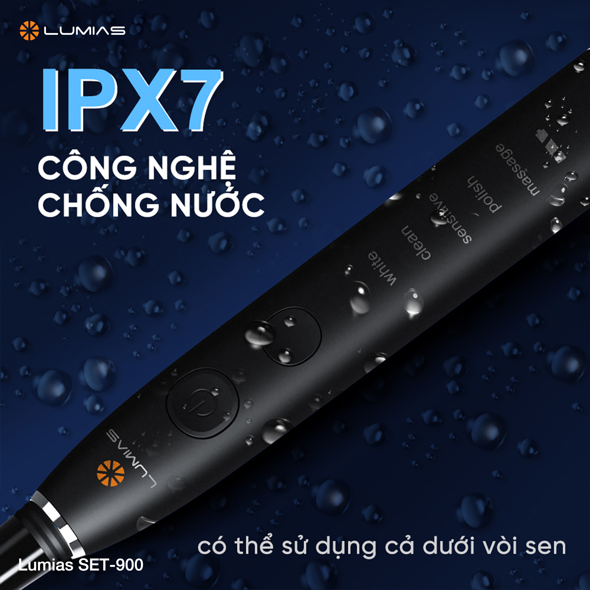 Mô tả Bàn chải đánh răng Lumias SET-900B/SET-900W/SET-900P - 5