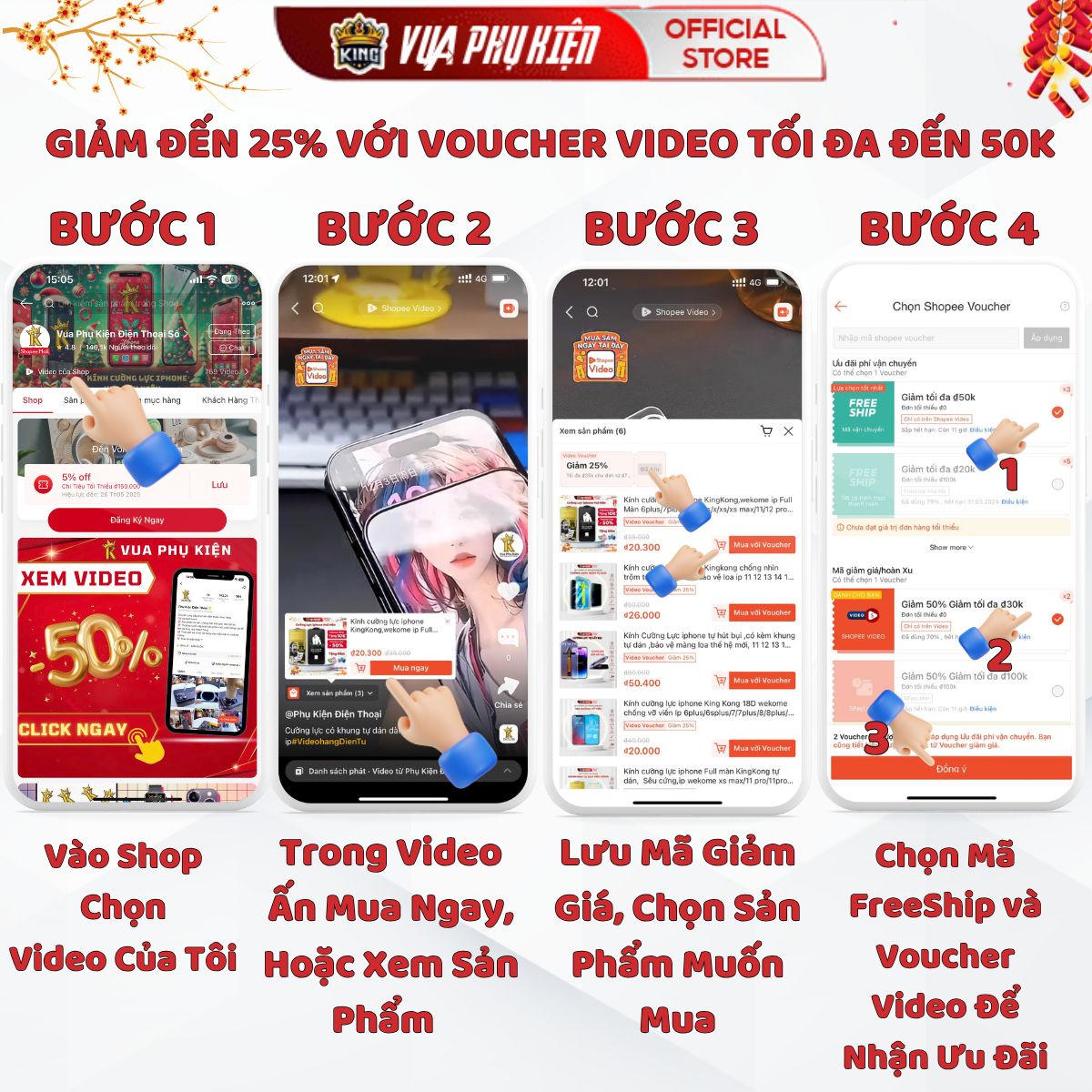 Kính cường lực iphone MKING bảo vệ Full Màn 7plus/8/8plus/x/xs/xs max/12 pro/11 13 14 15 16 promax air 17 18PROMAX – ảnh mô tả chi tiết 1