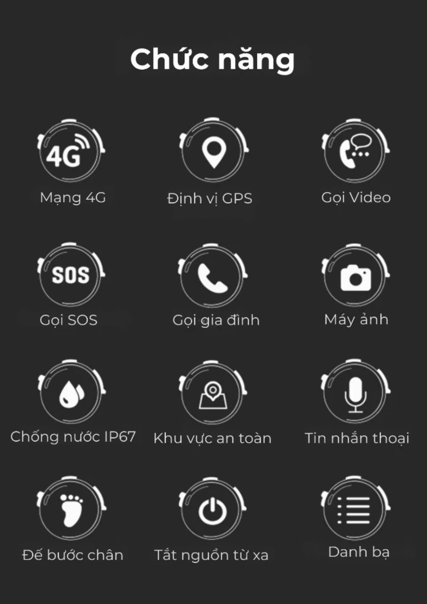Đồng hồ thông minh trẻ em VALDUS M89 gọi video