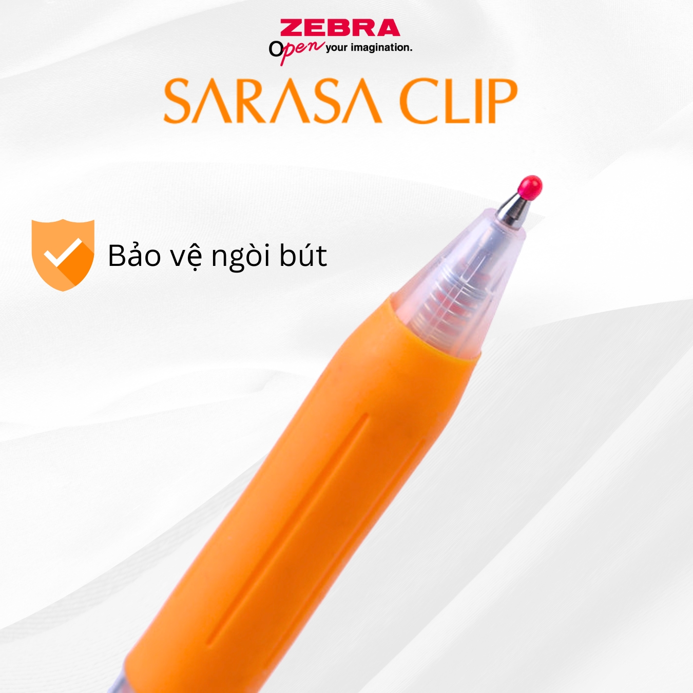 Mô tả Bút Gel Sarasa Clip 0.5mm Zebra Pen - Mực Sắc Nét, Chống Nước, Chống Phai [Chính Hãng] - 1