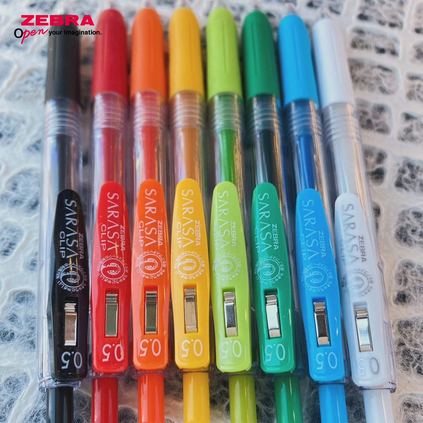 Mô tả Bút Gel Sarasa Clip 0.5mm Zebra Pen - Mực Sắc Nét, Chống Nước, Chống Phai [Chính Hãng] - 5