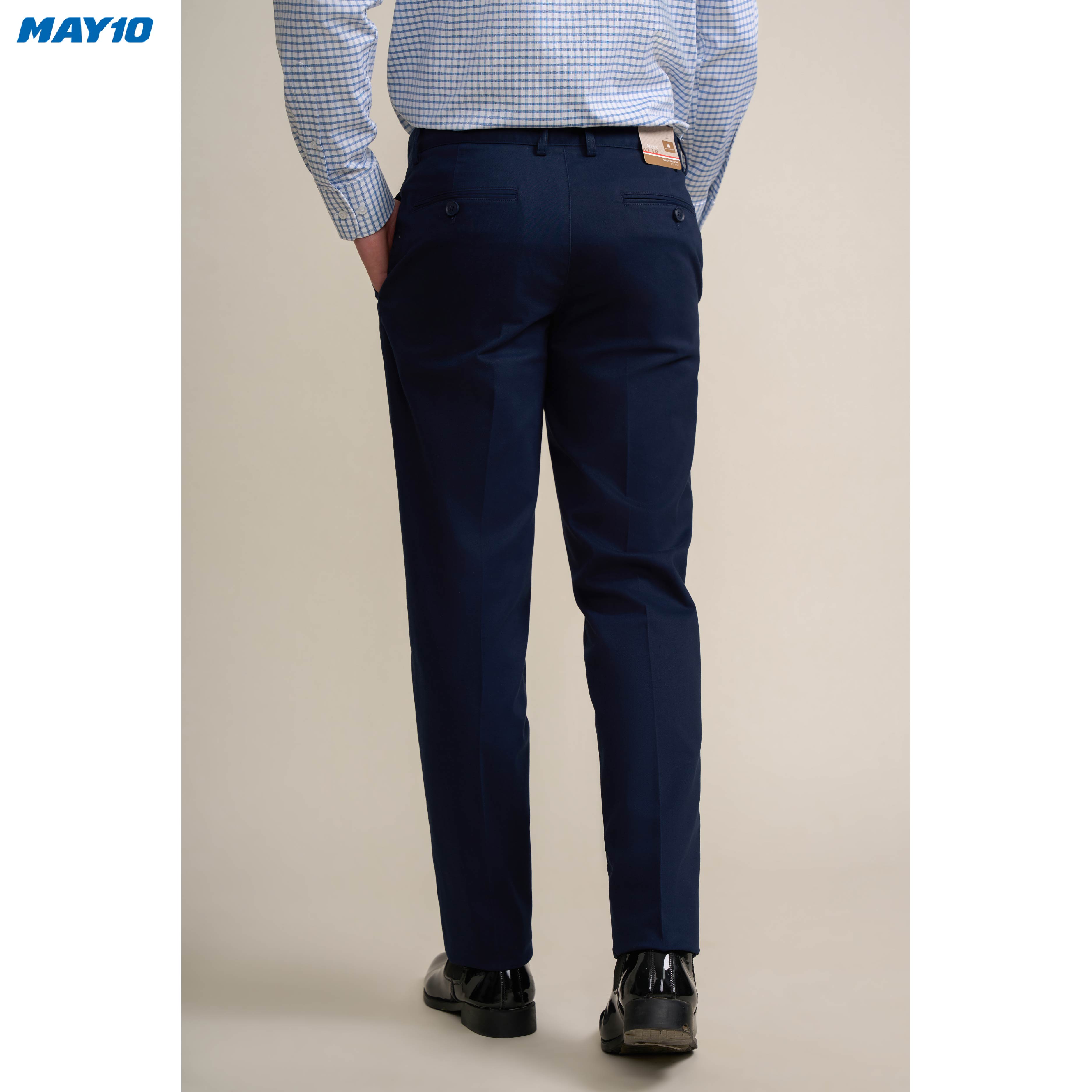 Mô tả Quần kaki nam May 10 không ly mã 020124359KL QK068 - 3