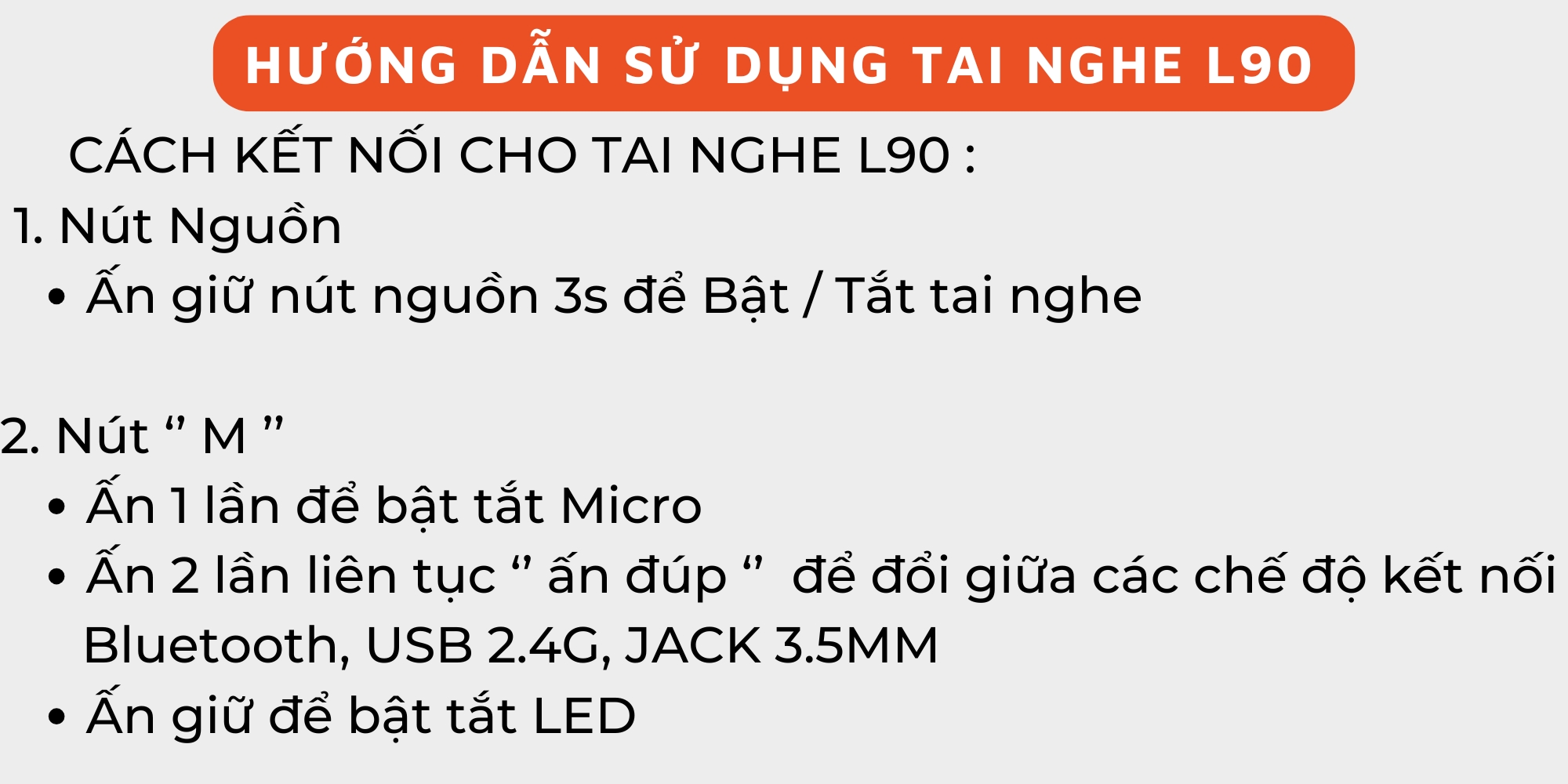 Tai nghe Attack Shark L90 đeo