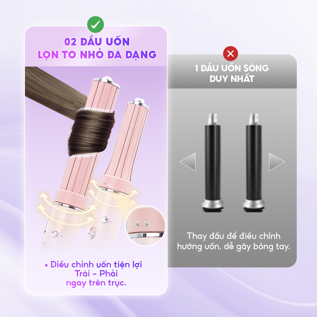 Mô tả Máy Sấy Tóc Tạo Kiểu Masuto AirStyler 5in1 Phồng Và Mượt Tóc Công Nghệ Ion Âm Giảm Hư Tổn - 4