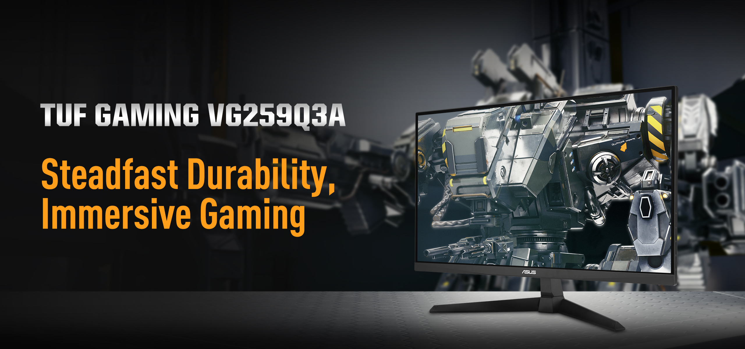 Mô tả Màn hình Asus TUF GAMING VG259Q3A 25 inch FullHD 180Hz Fast IPS ELMB 1ms 99% sRGB 3 NĂM BẢO HÀNH - 1