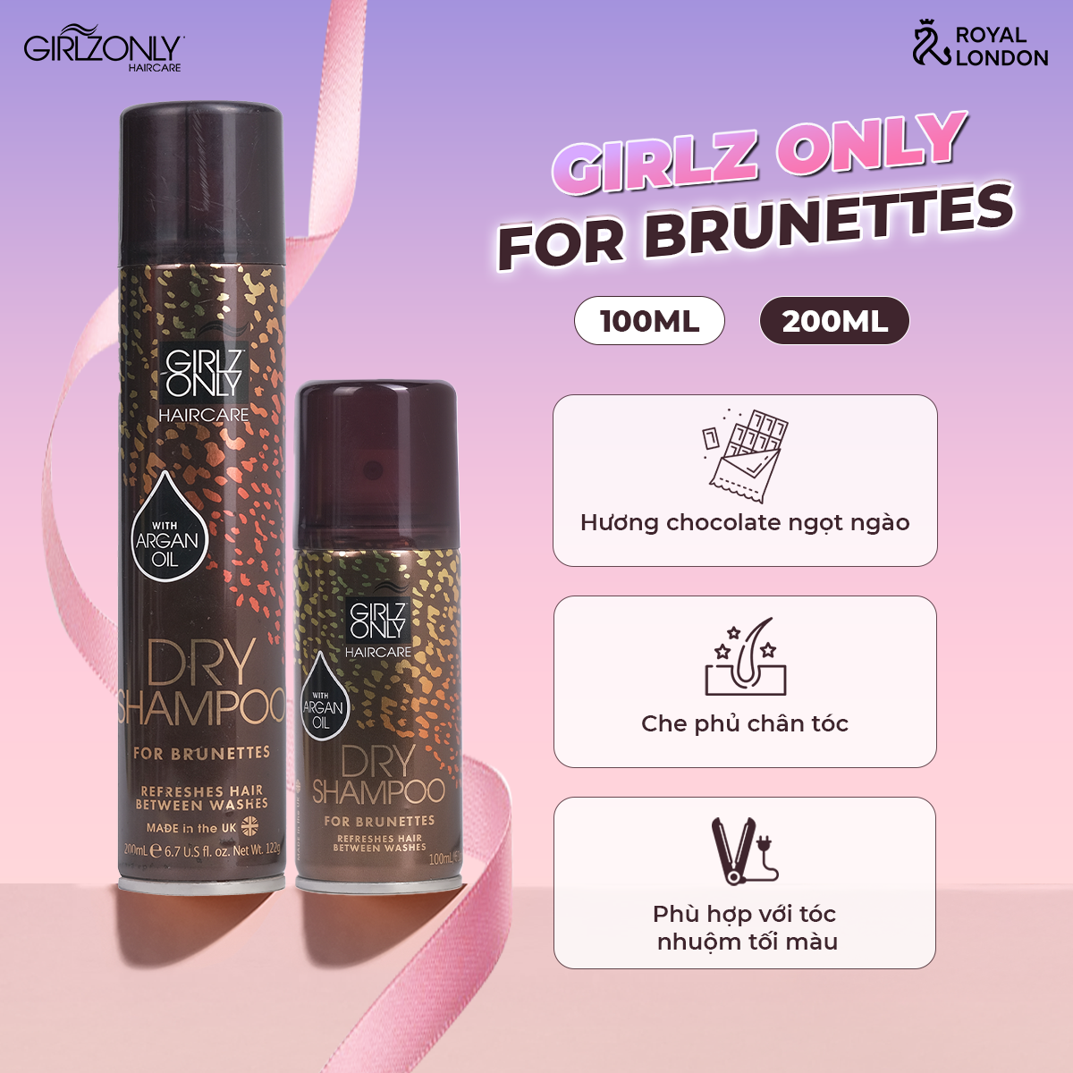Dầu Gội Khô Girlz Only Party Nights