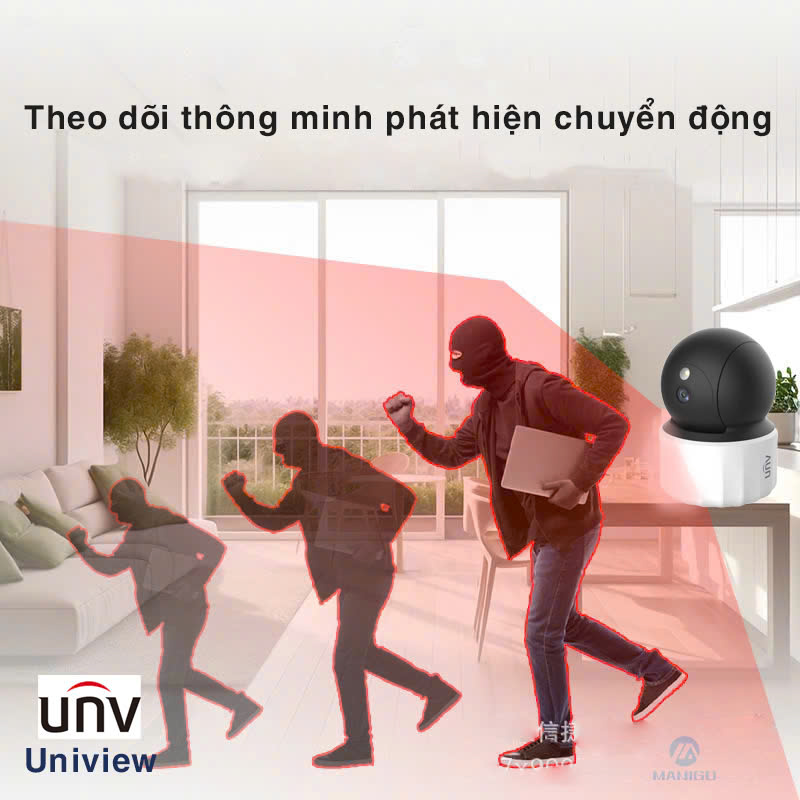 Camera UNV IPCS3EM3 - Phát hiện chuyển động