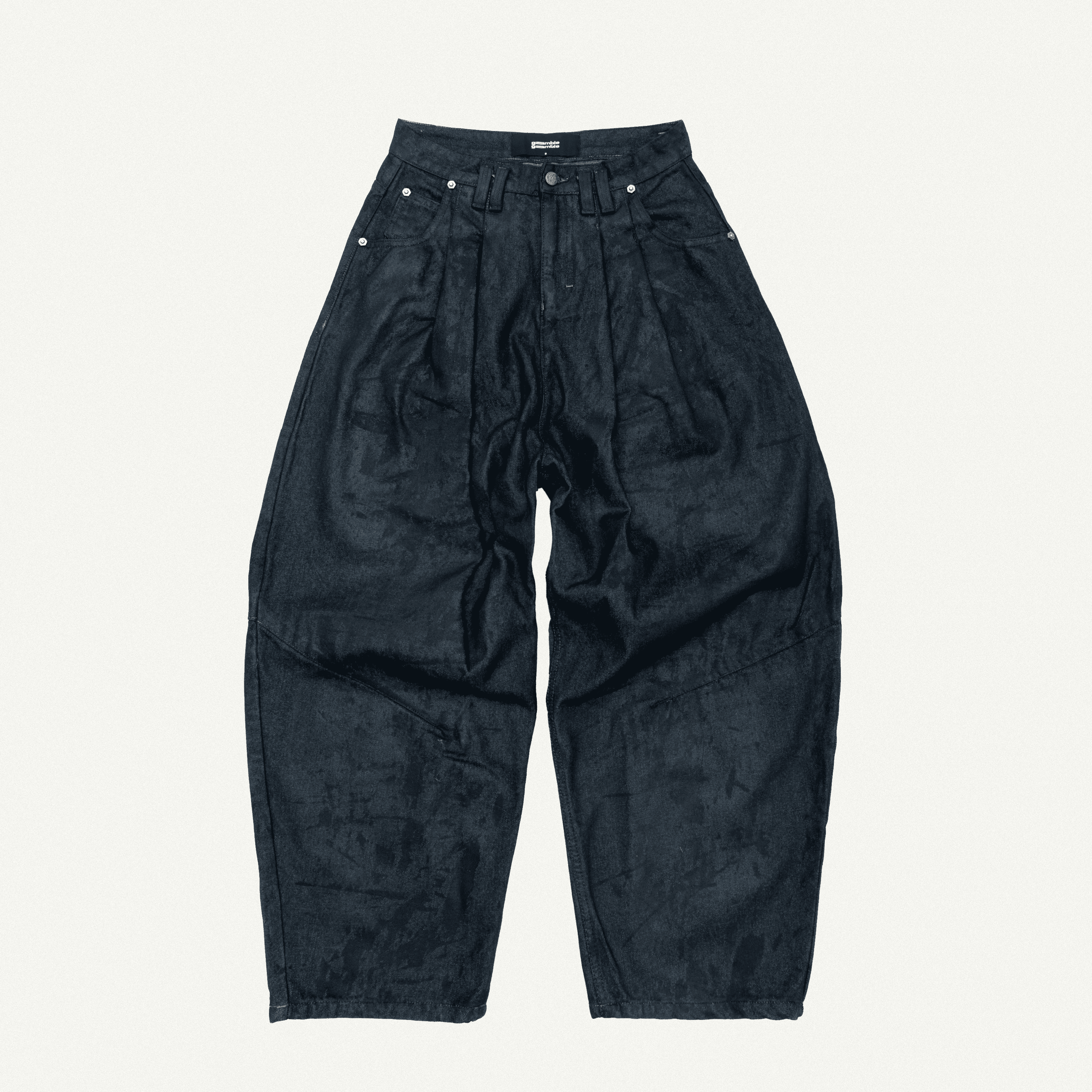 Mô tả COATED BAGGY JEANS / QUẦN JEAN BAGGY / GAMBLE WORLDWIDE - 5