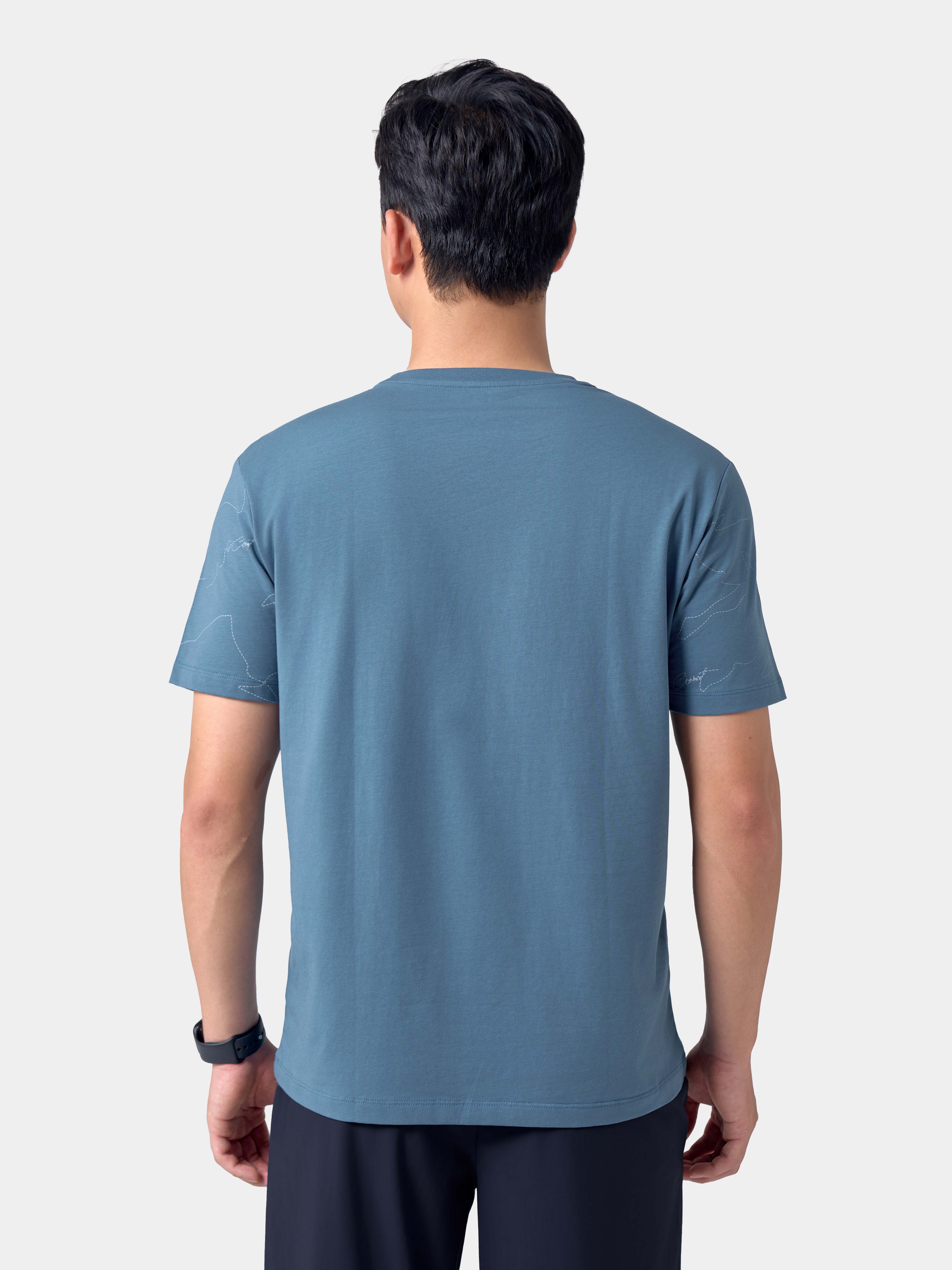Áo Thun Nam 5S Fashion ATS24006 - Phối Đồ