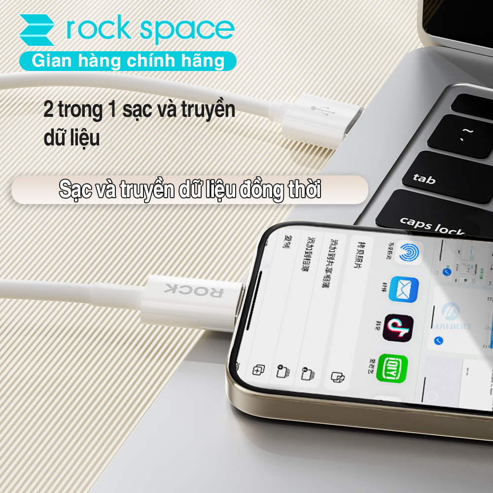 Cáp sạc Rockspace S08