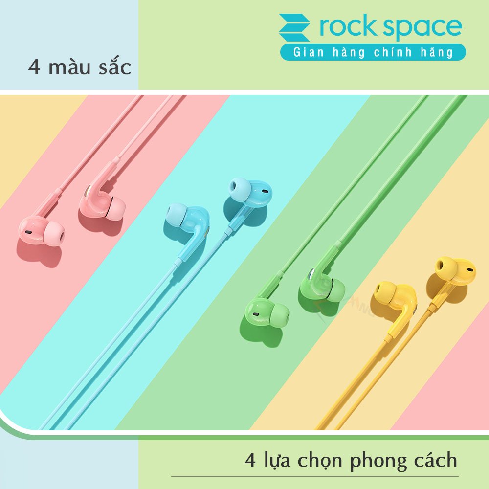 Tai nghe Rockspace ES07 với hộp đựng