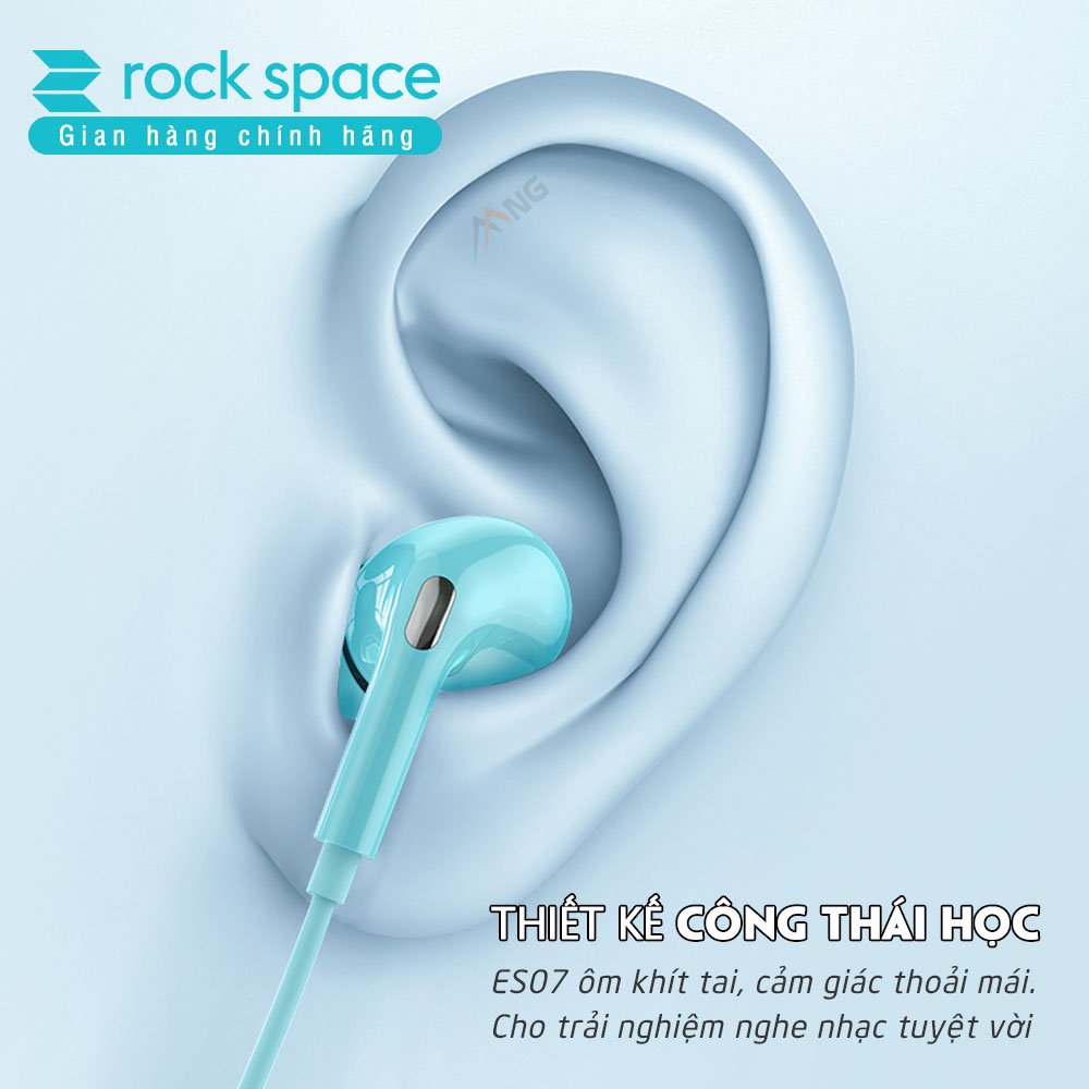 Tai nghe Rockspace ES07 màu vàng