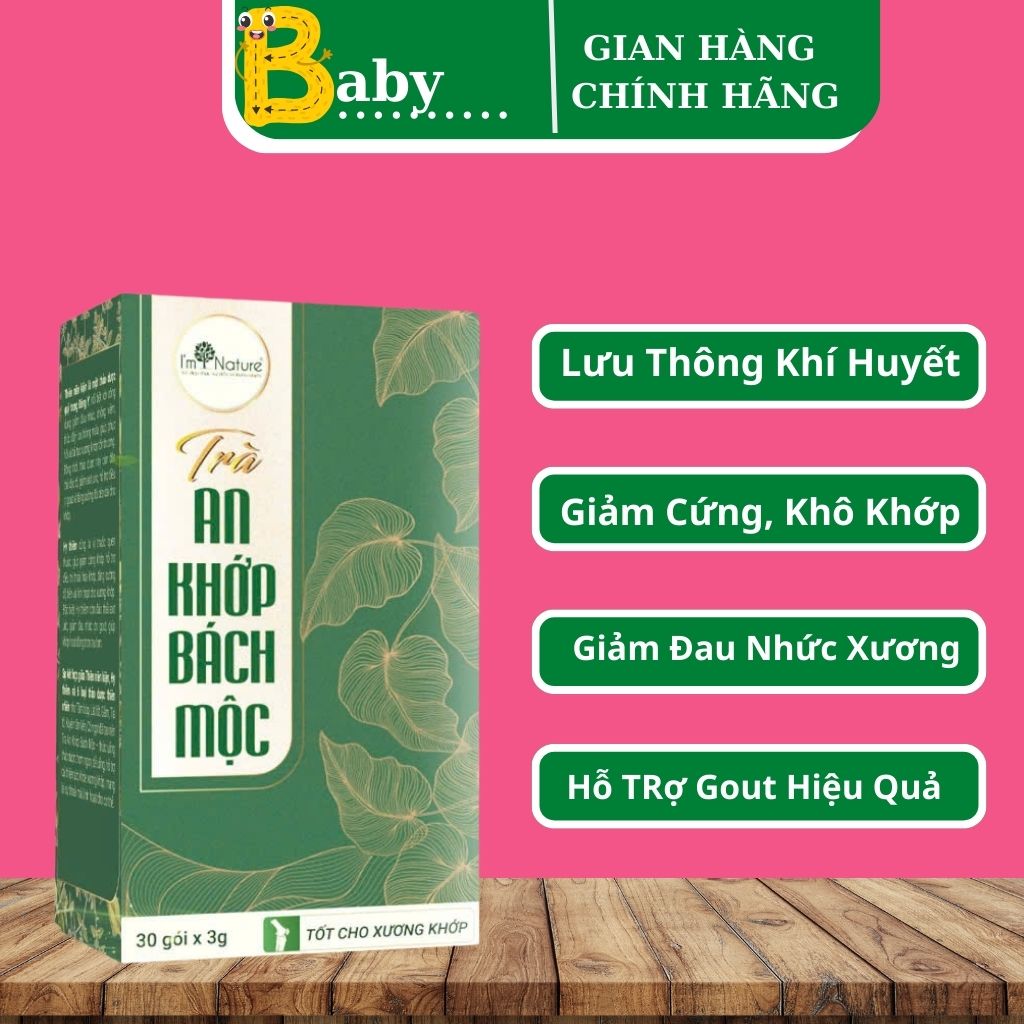 Mô tả Trà An Khớp Bách Mộc - Hỗ Trợ Sức Khỏe Xương Khớp - Hỗ Trợ Giảm Đau Nhức  - Tăng Cường Lưu Thông Máu - 1