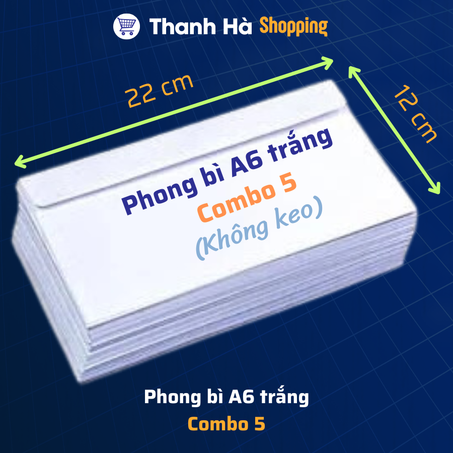 Mô tả Phong bì thư, Phong bì A6, A5, A4 trắng giấy chất lượng cao có keo dán sẵn tiện dụng - 4
