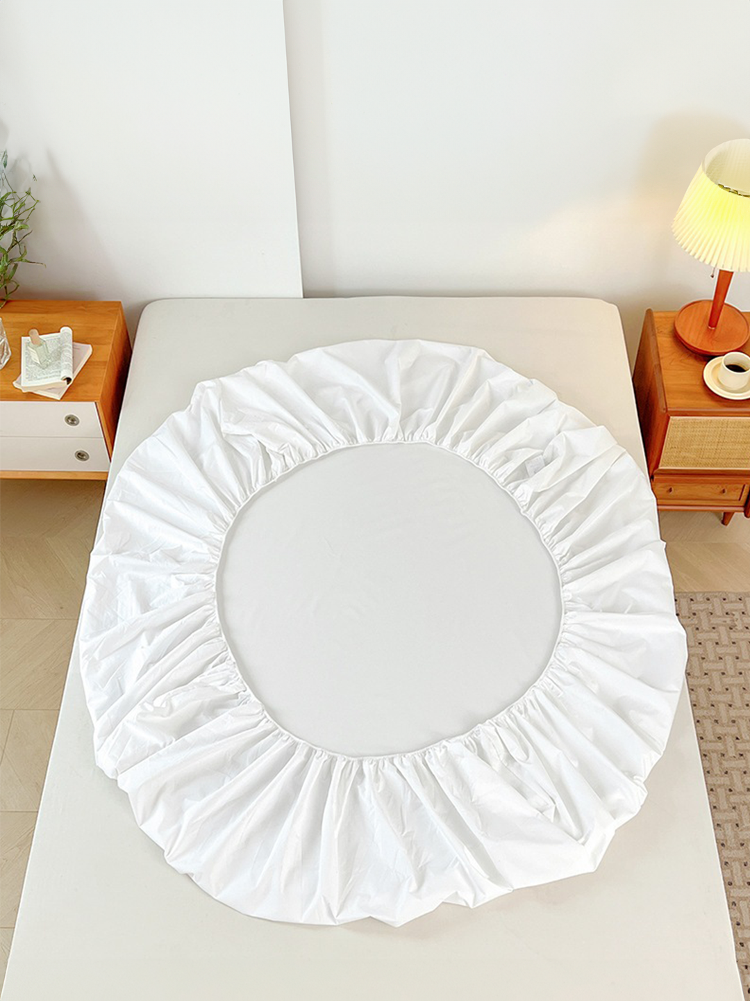 Mô tả Ga drap giường Chống Thấm GONI bo chun cho nệm cao 4-25cm, Kích thước 1m x 2m, 1m2, 1m4, 1m6 x 2m, 1m8 x 2m, 2m2 x 2m - 1