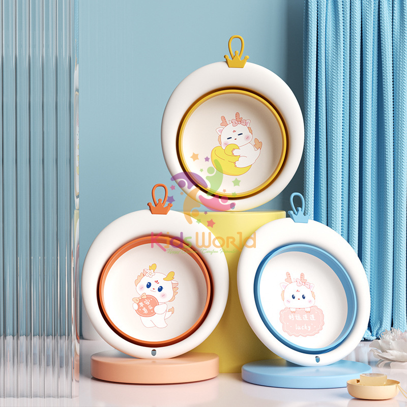 Mô tả Chậu rửa mặt gấp gọn cho bé siêu tiện lợi hình thú KidAndMom, đa dạng hình ảnh màu sắc - 10