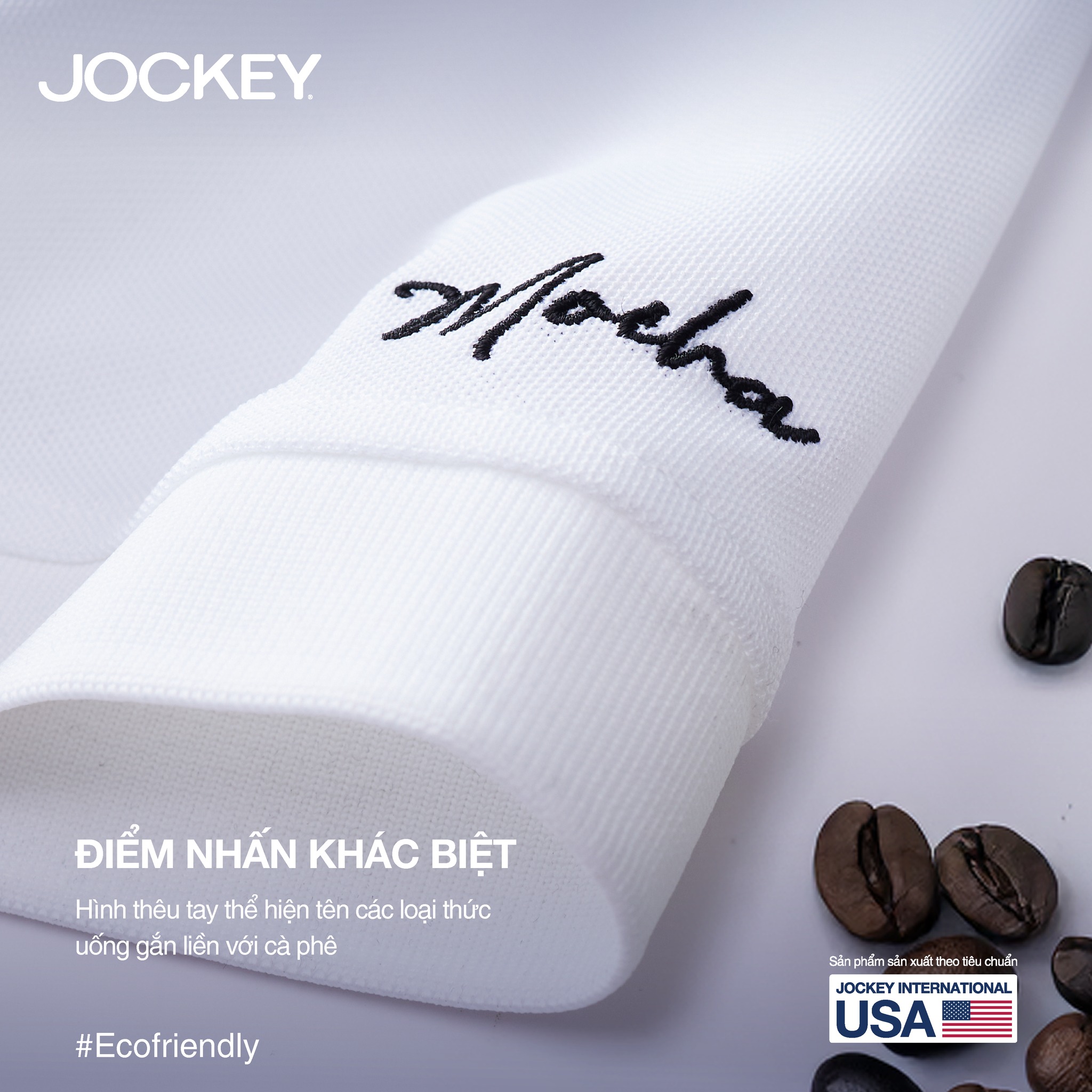 Mô tả Áo Polo Nam Jockey poly cafe thêu logo Full Boy - J4027 - 3