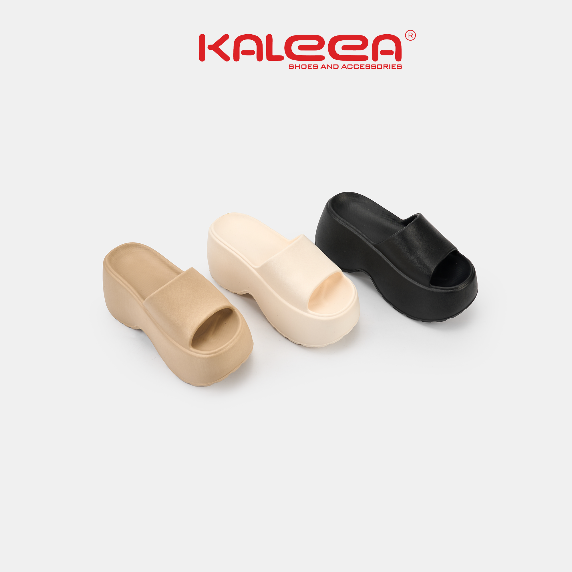 Mô tả Kaleea D09 - Dép Thời Trang Hách Dáng Độn Đế 8,5P - 3