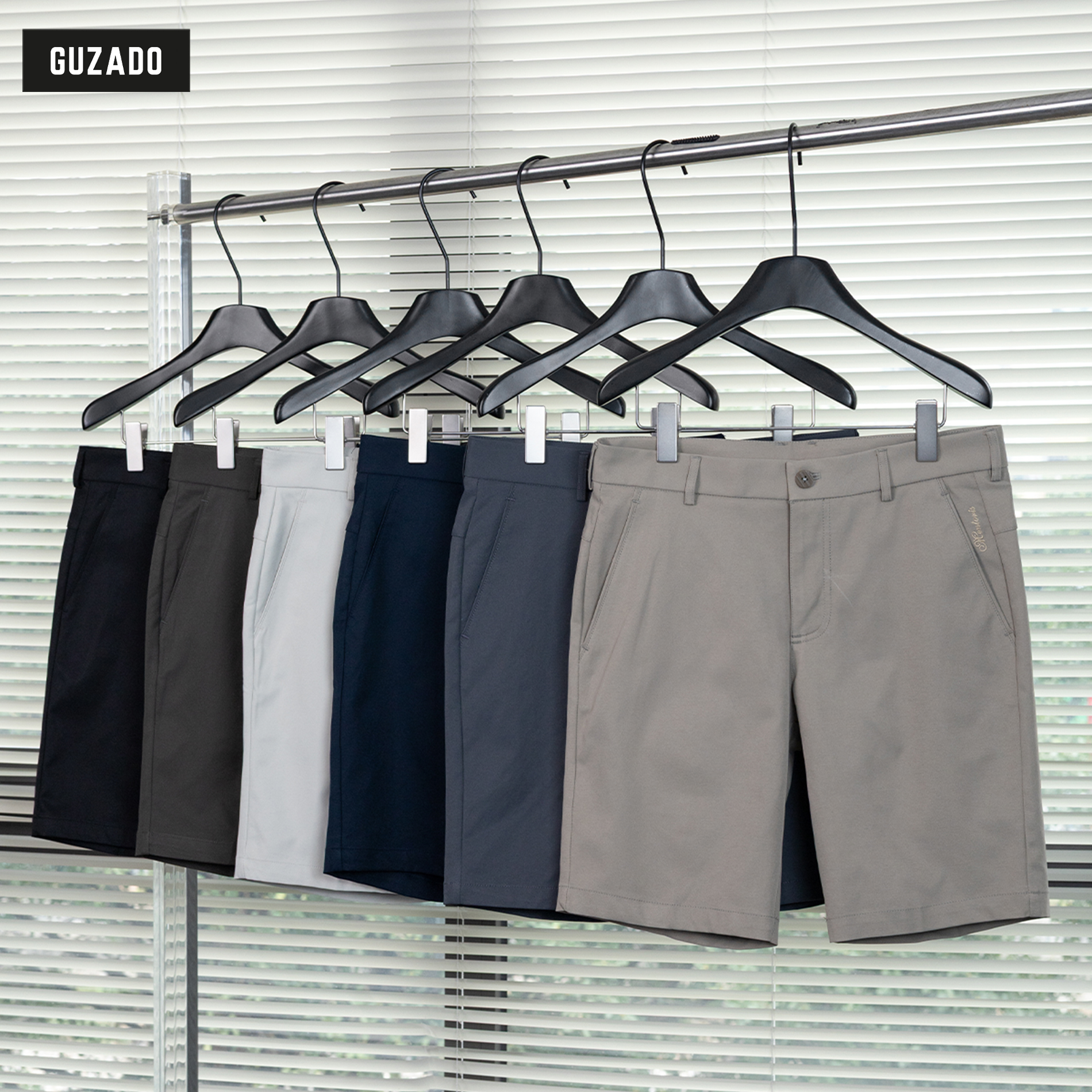 Quần Short Kaki Nam GUZADO MSR2515