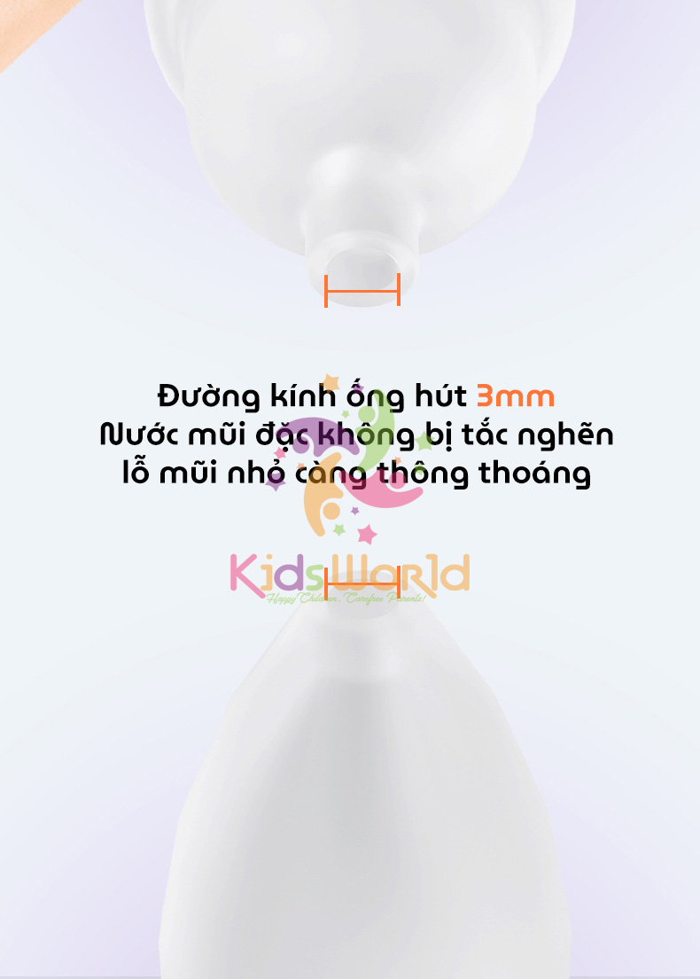 Mô tả Máy hút mũi cho bé sơ sinh Hello Nasal phiên bản nâng cấp Deluxe Edittion kèm 2 đầu hút silicon - 4