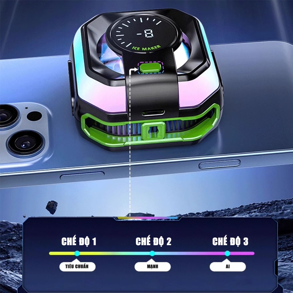 Quạt tản nhiệt điện thoại sò lạnh J86 Pro JS86 HK5 Pro / X9 / X12 Plus ...