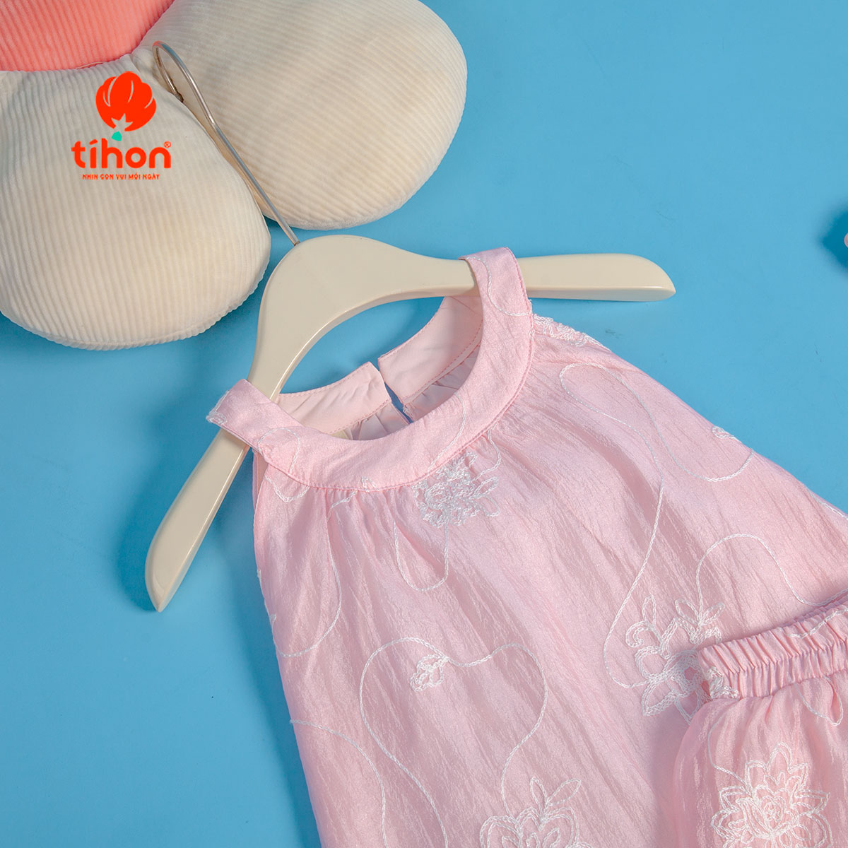 Chi tiết đường may set đồ TIHON