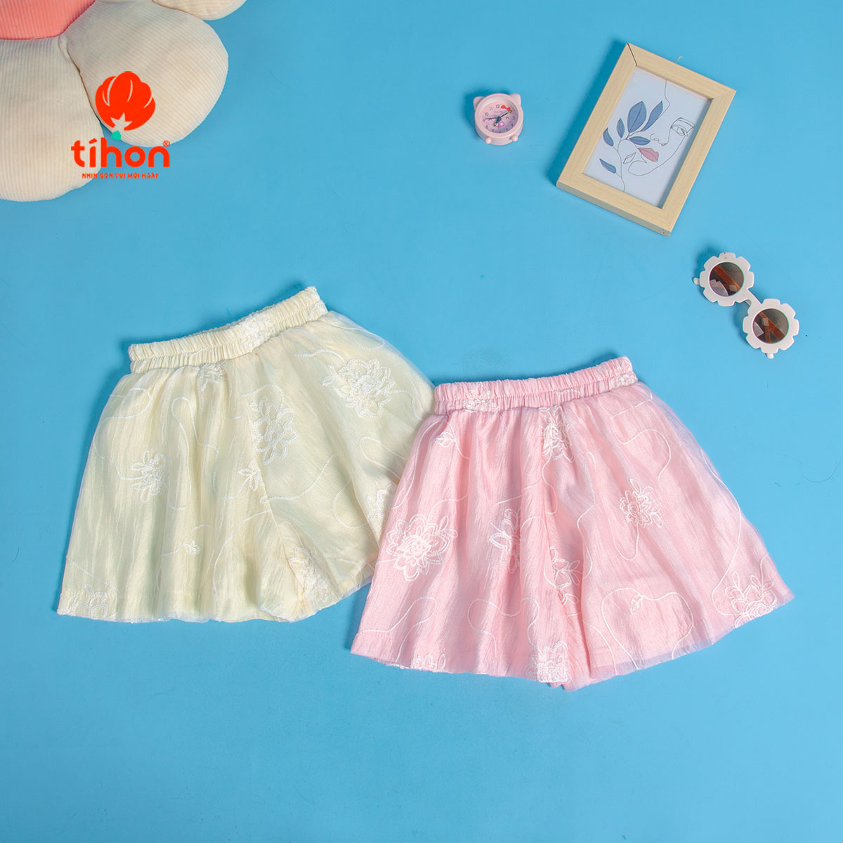 Set đồ TIHON cho bé gái mặc đi chơi