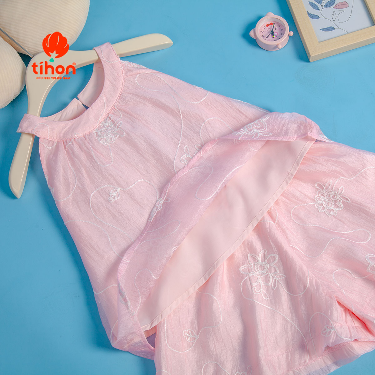 Set đồ bé gái TIHON năng động