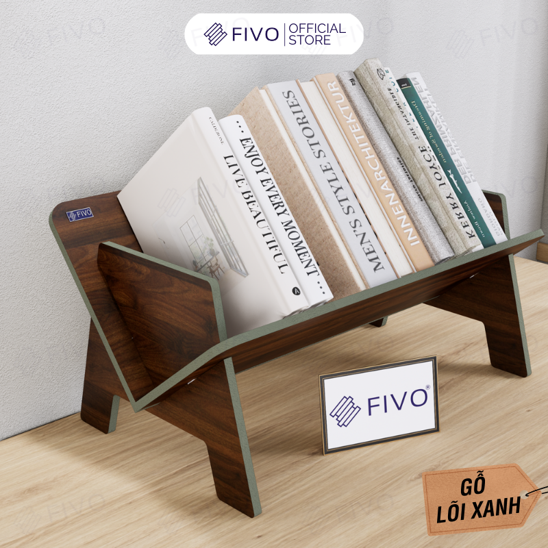Kệ sách gỗ để bàn FB29 FIVO nhiều màu sắc