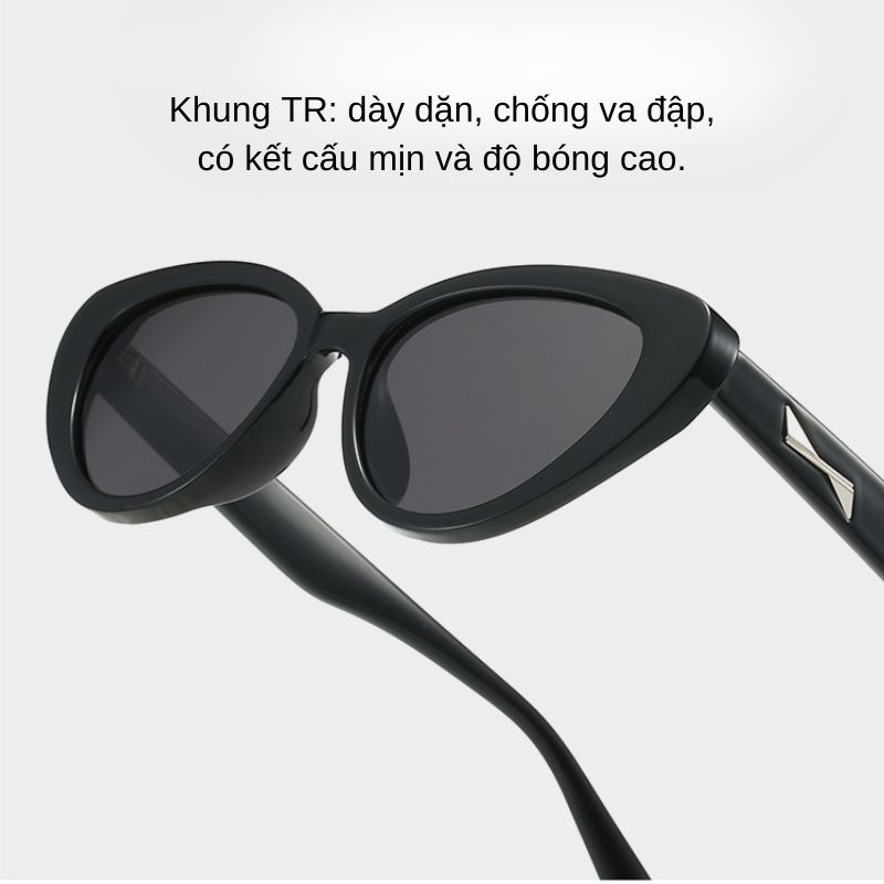 Mô tả Kính Mát Phân Cực Mắt Mèo Nam Nữ AORON Hot Trend 2025 Chất Liệu TR90 Bền Bỉ Chống Tia UV400 - 6