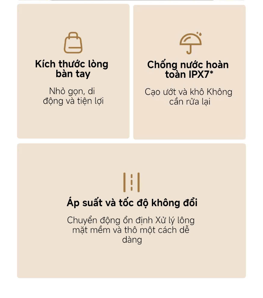 Xiaomi Electric Shaver S200 feature