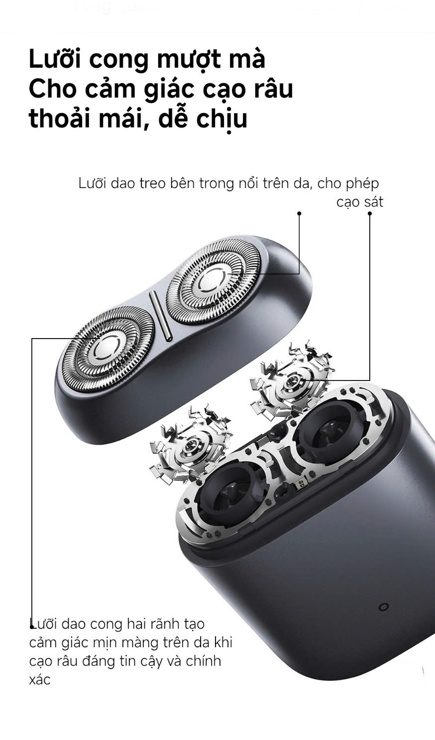 Xiaomi Electric Shaver S200 feature
