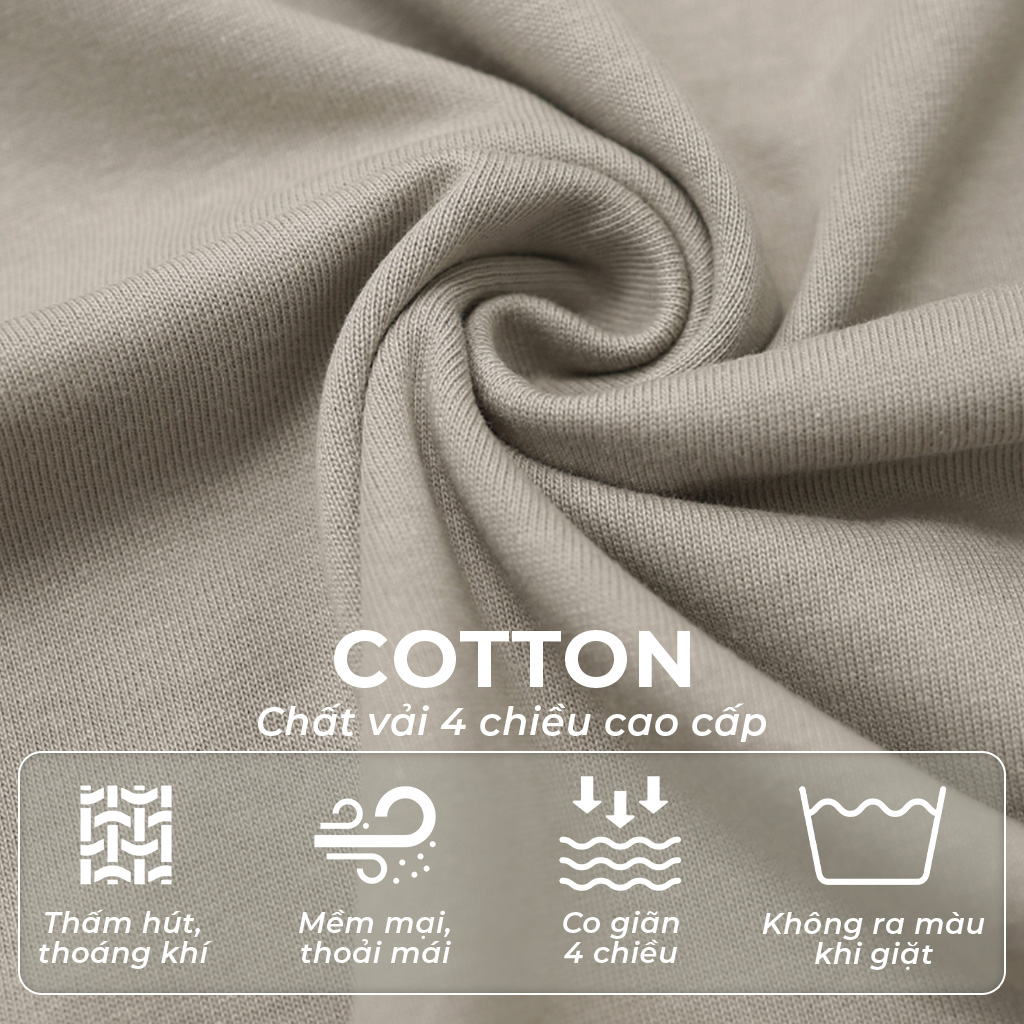 Mô tả Áo thun nam TSHIRT SIXMEN LUXURY Ver 1 cổ tròn vải cotton cao cấp co giãn, thoáng mát, thanh lịch - 10
