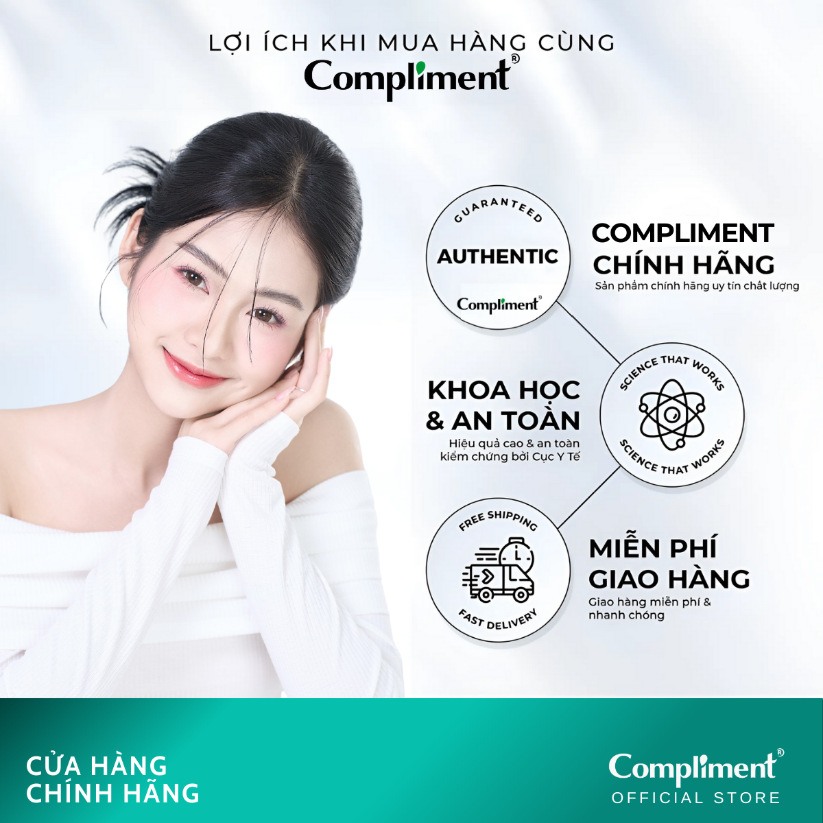 Mô tả Kem Dưỡng Ban Ngày Compliment Hydralift Hyaluron Nga - Cấp Ẩm Sâu, Mờ Nhăn, Căng Bóng Da (50ml) - 8