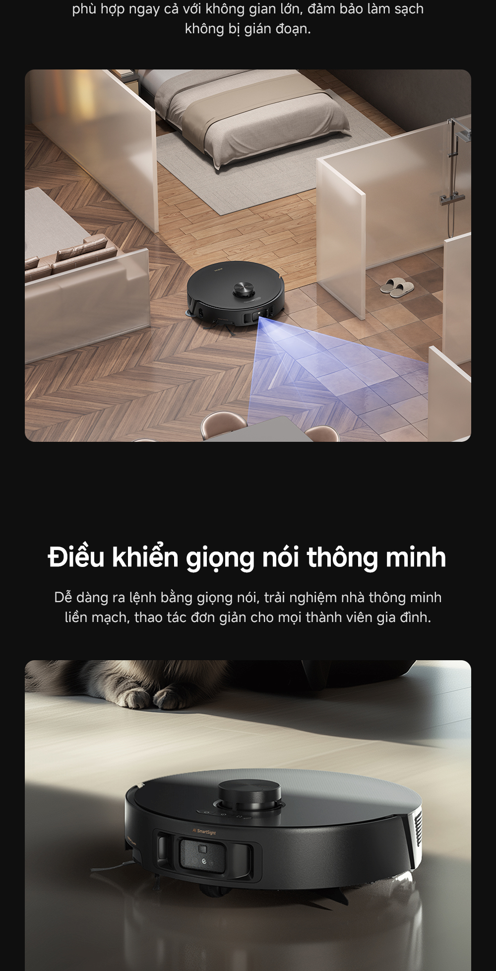 Mô tả Robot hút bụi lau nhà đa năng Z50 Ultra - Hàng chính hãng - Bảo hành 36 tháng - 7