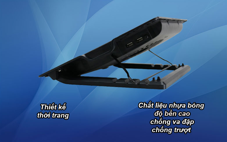 Mô tả Tản nhiệt laptop Phong Vũ N99 (2 Fan) - Bảo hành 6 tháng - 1