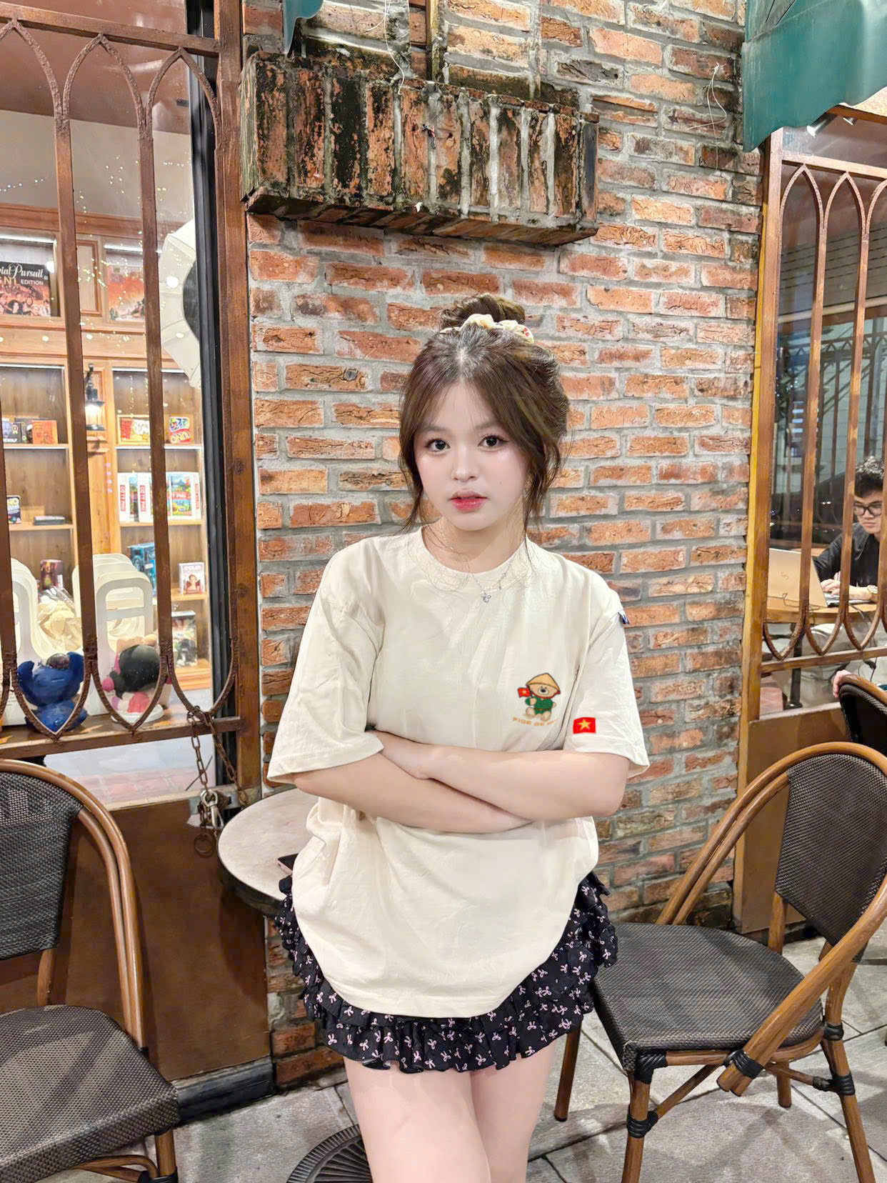 Mô tả Áo thun FIDE Việt Nam phông unisex form rộng local brand nam nữ cổ tròn oversize - AT168 - 1
