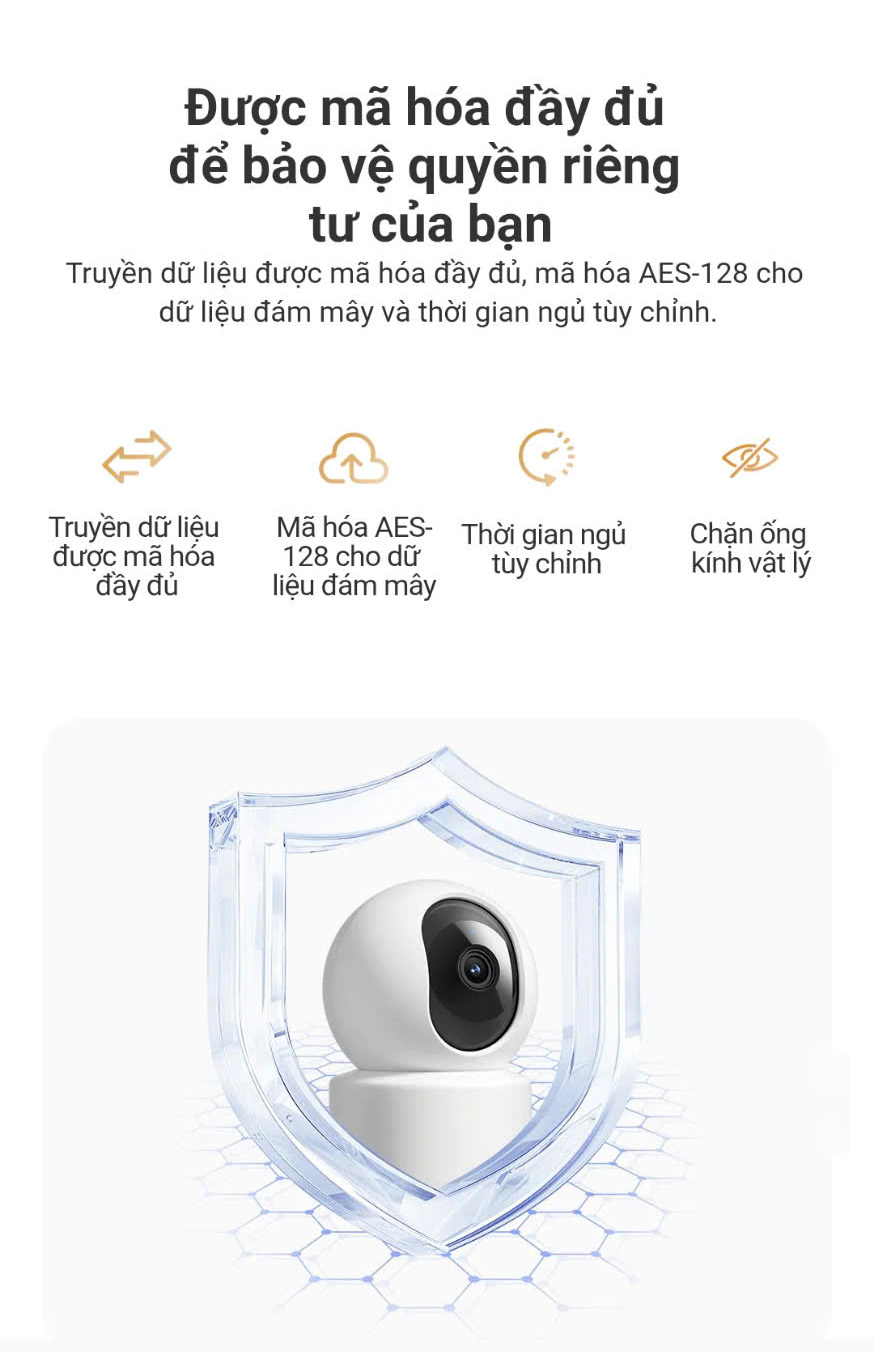 Mô tả Camera Xiaomi C301 BHR8683GL giám sát thông minh - chất lượng hình ảnh 2K - 4