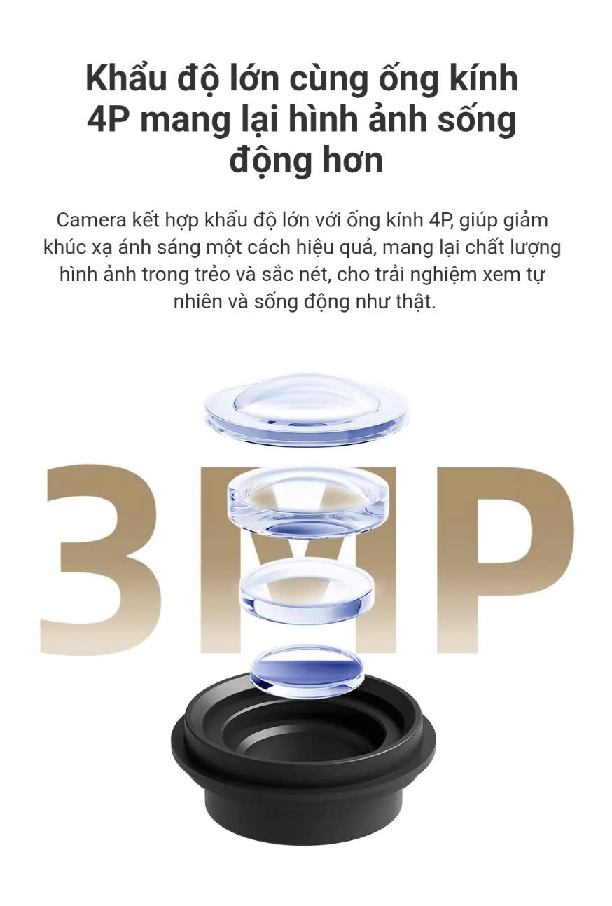 Mô tả Camera Xiaomi C301 BHR8683GL giám sát thông minh - chất lượng hình ảnh 2K - 6