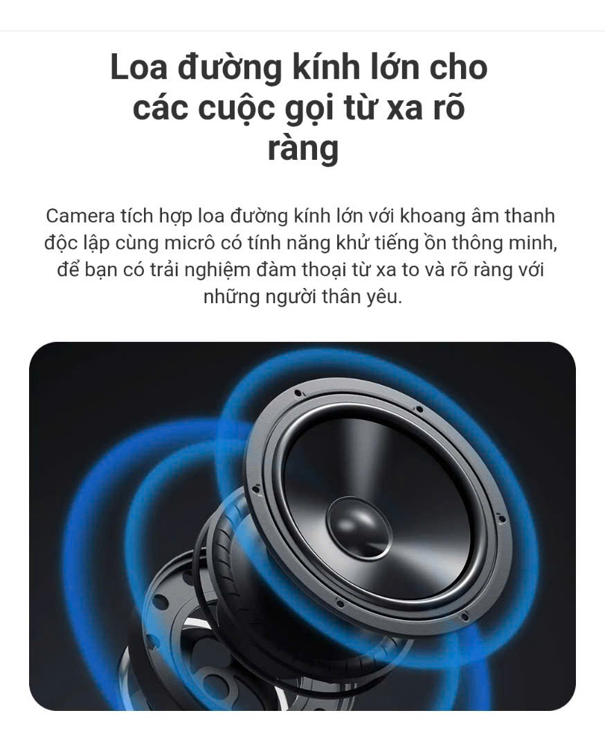 Mô tả Camera Xiaomi C301 BHR8683GL giám sát thông minh - chất lượng hình ảnh 2K - 9